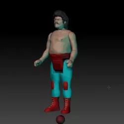 nacho libre kenner action figure 3,75