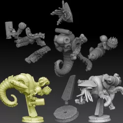 Nautiloid Horror Medium Carapace