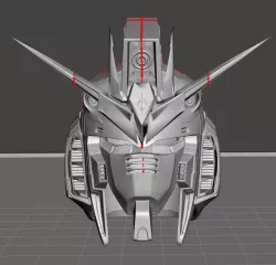 nu gundam helmet