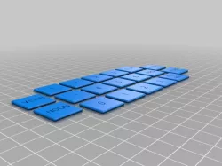 Open DSKY Key Caps