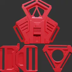 Panam Palmer Cyberpunk 2077 cosplay 3D print model