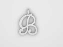 Pendant Letter B