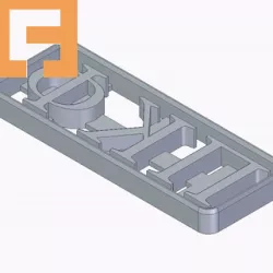 Pi Kappa Phi Fraternity ( ΠΚΦ ) Cookie Cutter, Clay Cutter