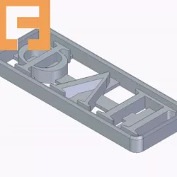 Pi Lambda Phi Fraternity ( ΠΛΦ ) Cookie Cutter, Clay Cutter