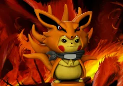 Pikachu Kyuubi cosplay