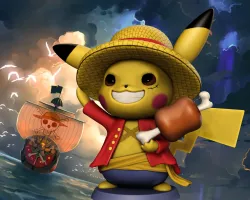Pikachu Luffy Cosplay