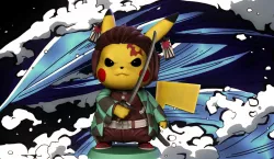 Pikachu Tanjiro Cosplay