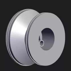 Plastic construction rim