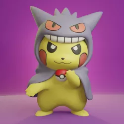 Pokemon - Pikachu Cosplay Gengar
