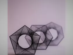 Polygons optical effect