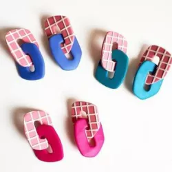 Polymer clay ring cutter with links