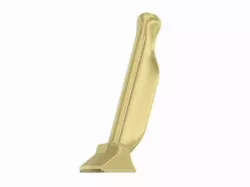 Portable Little Gold superVacuum Nasal Snuff Sniffer Snorter tobacco snuffer inhalation tube vts02 for 3d-print and cnc