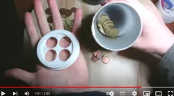 Pringle Coins filter (Euro € Version )
