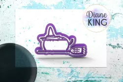 pusheen witch with broom