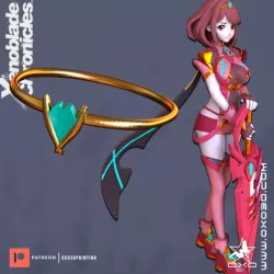 Pyra Xenoblade Crown Cosplay