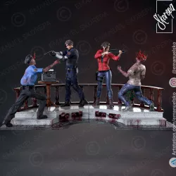 RESIDENT EVIL 2 FULL DIORAM
