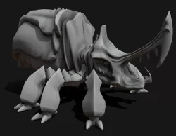Rhino Beetle - DnD