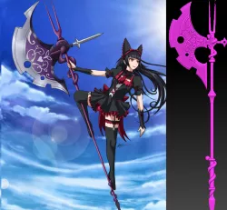Rory Mercury Halberd COSPLAY