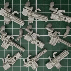 Rotor cannon, Iliastari pattern assault cannon, heavy flamer for new Heresy