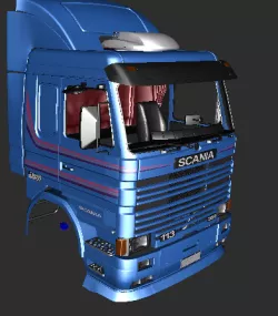 SCANIA 113 FRONTAL CABINA