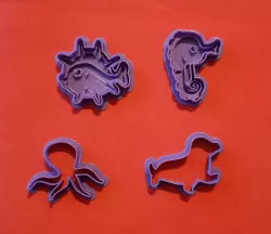 Sea  🌊 Animals 🐙 Cookie 🍪 Cutters