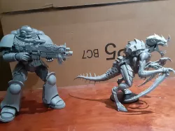 Semi Posable Xeno Bug Lego Jointed