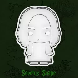 Severus Snape Chibi Cutter and Bookmark