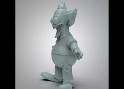 Simpson - krusty the clown