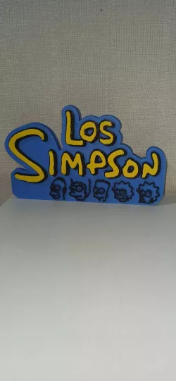 SIMPSON LOGO + FACES (EASY PRINT)