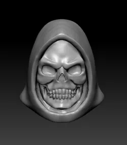 Skeletor Filmation Motu Head action figure