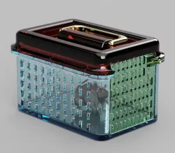 Small Animal Crate, Pet Carrier, With Locking mechanism