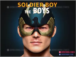 Soldier Boy Helmet - The Boys Cosplay