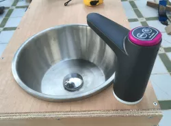 soporte para fregadero camper