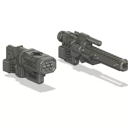 Space Dwarf Heavy weapons