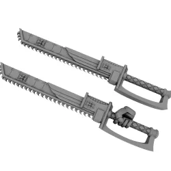 Space Marine Chainsword - Black Templars