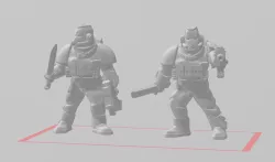 Space Marine Corps Scout Reconnaissance