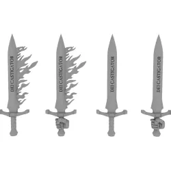 Space Marine - Flaming Sword