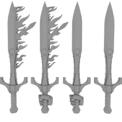 Space Marine - Flaming Sword