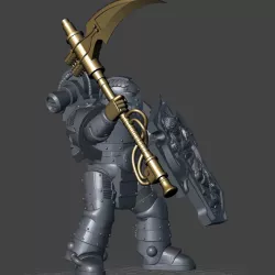 Space Marine Power Scythe