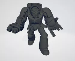 Space Marine Terminators (WIP)