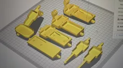 Spektrum DX5 Rugged Bar Mounts