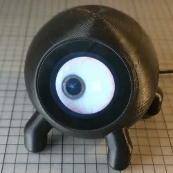 Sphere Enclosure w. "finger" legs (M3O105) for pimoroni HyperPixel 2.1 round Touch and *Raspberry Pi*