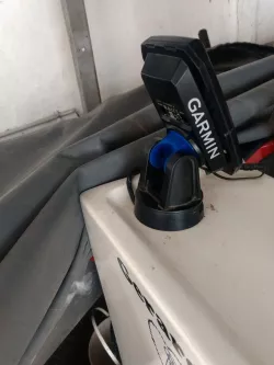 stand ecosonda garmin/ soporte ecosonda garmin