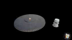 Star Wars Lars Garage Roof for 3.75" figure Dioramas