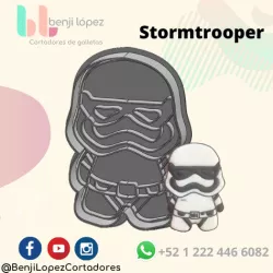 STARWARS STORMTROOPER COOKIE CUTTER