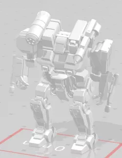 Swordsman for Battletech - shut down