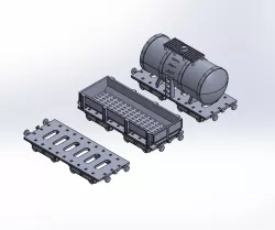 Tabletop Gaming Train wagons