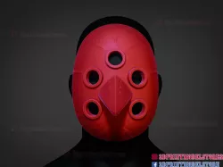 Tokyo Ghoul Uta Mask - Japanese Cosplay Halloween Helmet