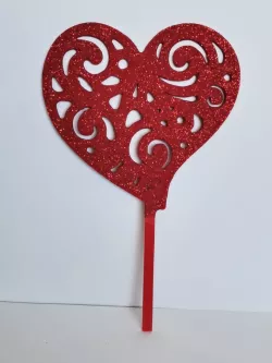 Trival Heart Topper