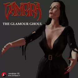 Vampira scale figure